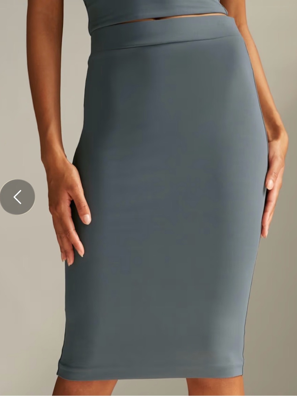 Aritzia Black Contour Pencil Skirt